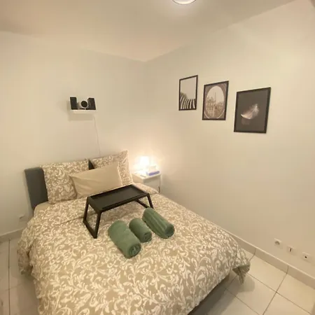 Apartment 2 Pieces Avec Projecteur A 100m Du Metro *
